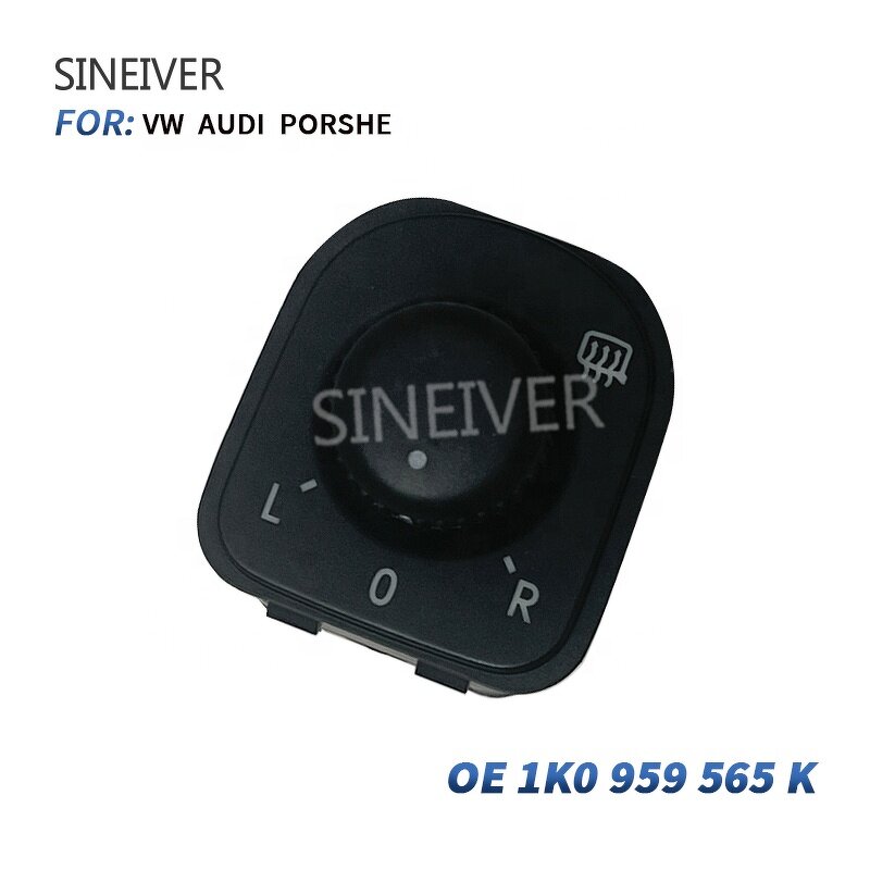 Rearview Mirror Adjustment Switch Manufacturer - Original Factory VW Seat 1K0 959 565K 1K095965K 1K0959565F
