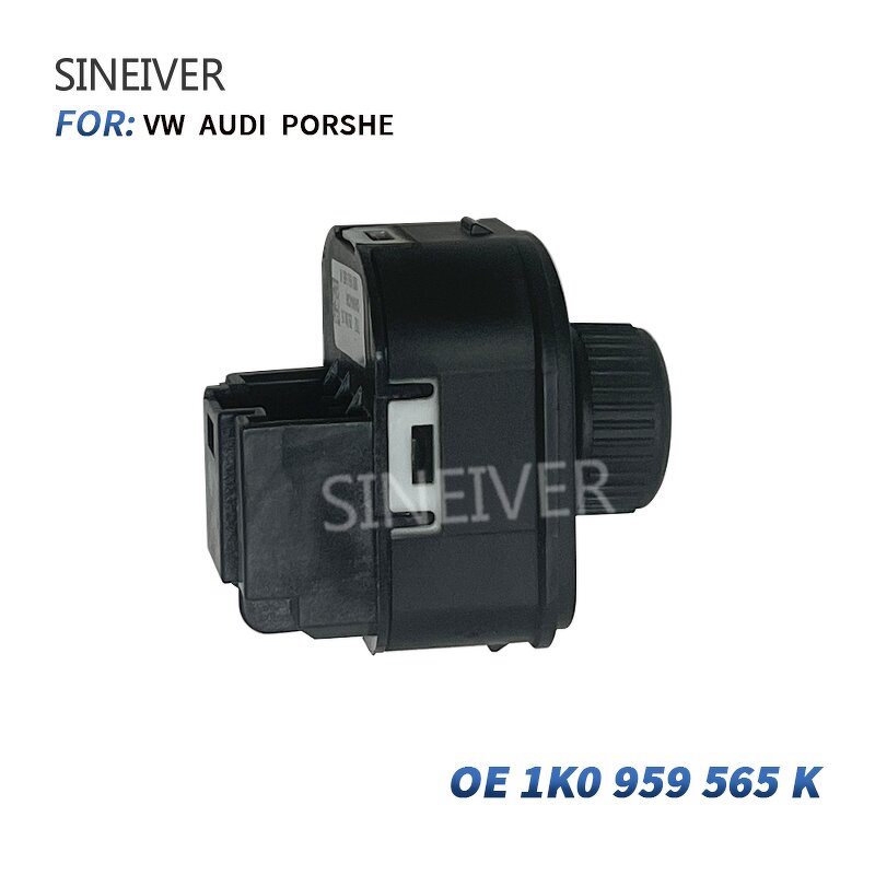 Rearview Mirror Adjustment Switch Manufacturer - Original Factory VW Seat 1K0 959 565K 1K095965K 1K0959565F