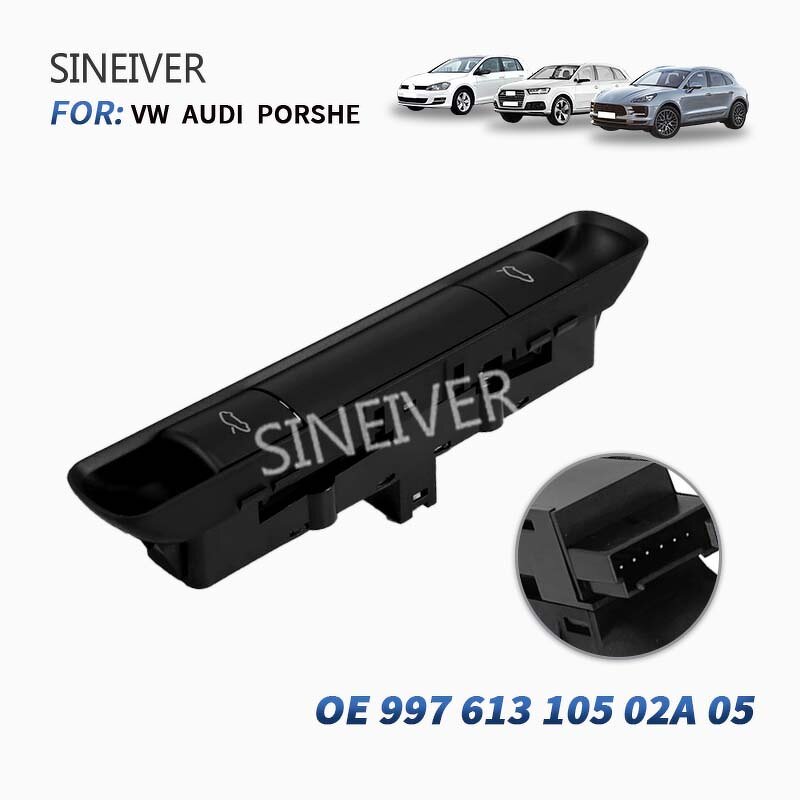 Internal Switch Cover Manufacturer - New for Porsche 911 Boxster Cayman 99761310502A05 for Hood & Trunk Lid Release