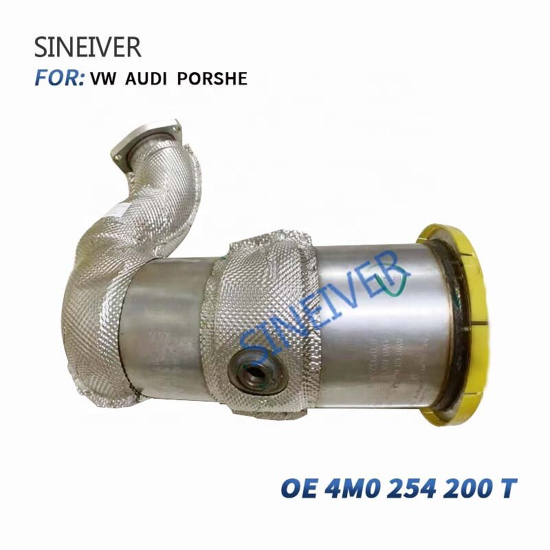 Ternary Catalytic Converter Manufacturer - For Audi Q7 Q8 2019-2025 4M0254200T Automotive High Quality Parts