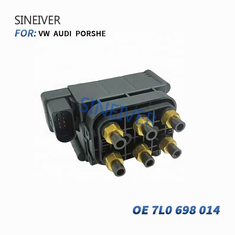 Suspension Compressor Solenoid Valve Block Manufacturer - SINEIVER For Audi Q7 VW Touareg 7L0698014 7L0698014C 7L0616014A