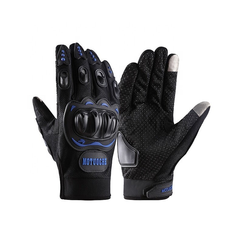 Riding Racing Moto Gloves Manufacturer - Outdoor Full Finger Motorcycle Wear-Resistant