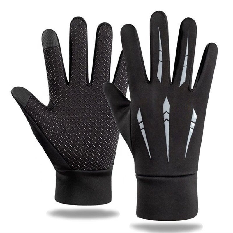 Full Finger Cycling Gloves Manufacturer - Touchscreen for Running Walking Ski Warm Touch Screen