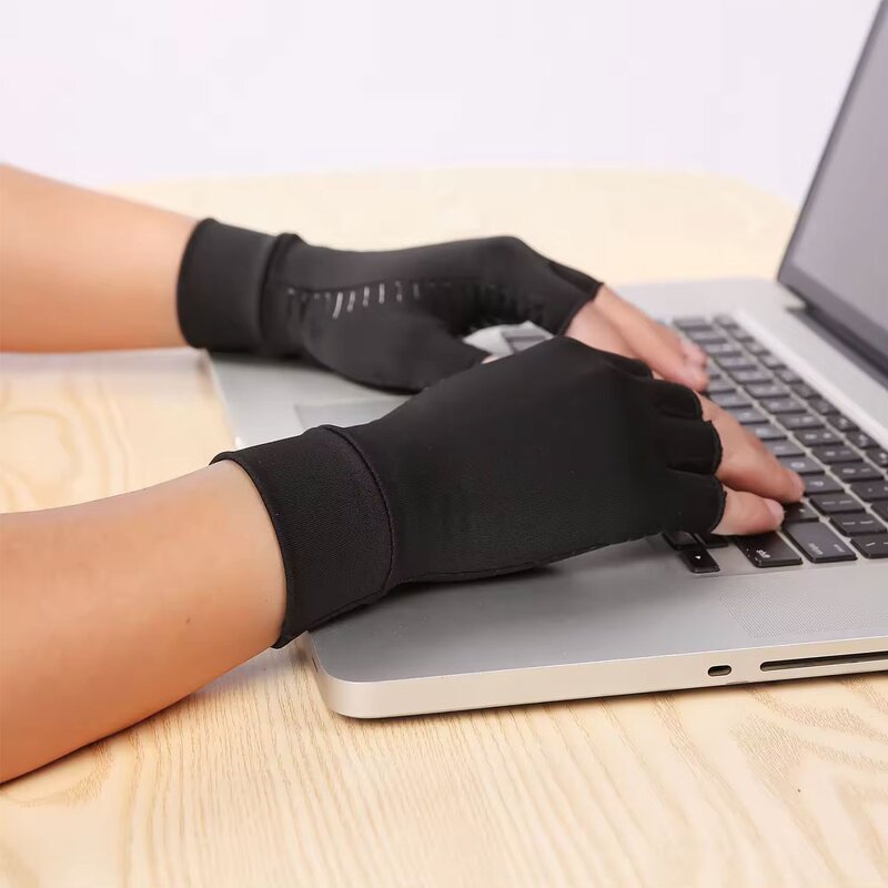 Copper Arthritis Compression Gloves Manufacturer - for Hand Pain Relief Outdoor Sports Cycling Fitness Weightlifting