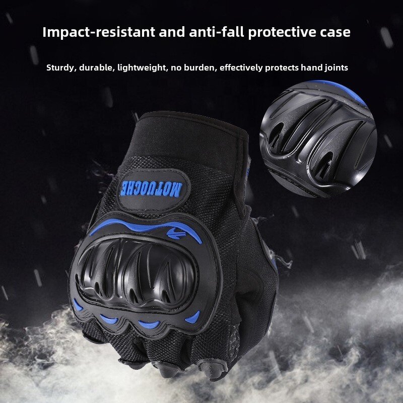 Riding Racing Moto Gloves Manufacturer - Outdoor Full Finger Motorcycle Wear-Resistant