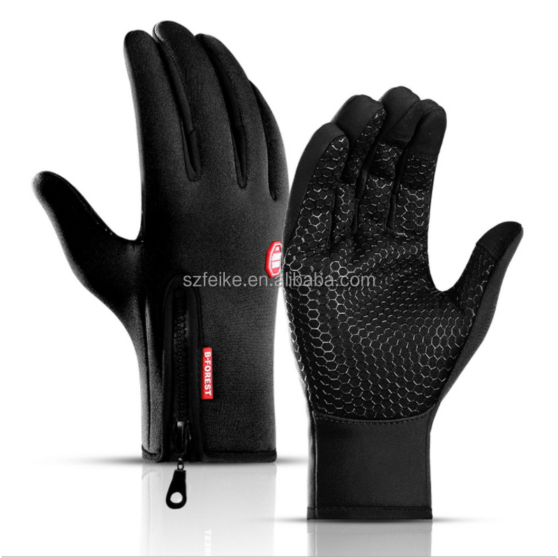 Cycling Gloves Manufacturer - Breathable Spandex Windproof Anti-Slip Outdoor Skiing Bicycle Riding