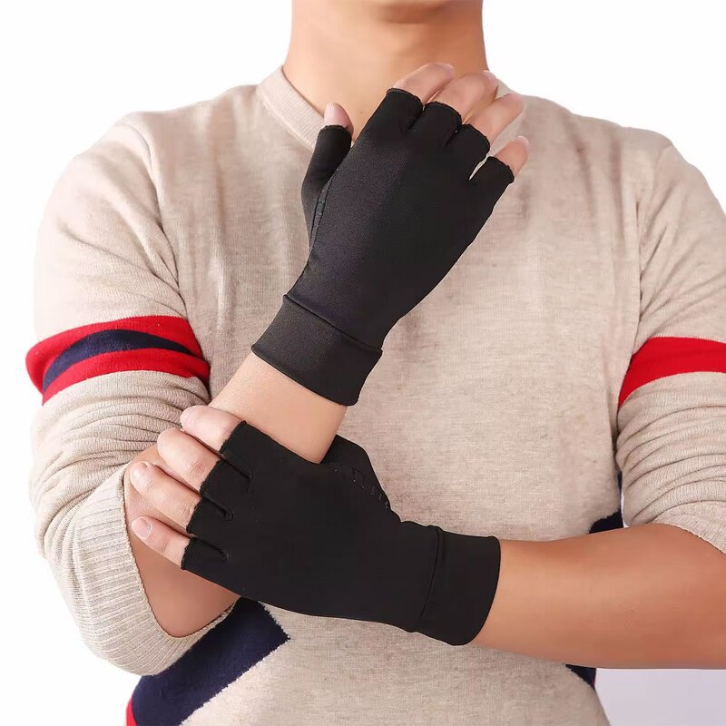 Copper Arthritis Compression Gloves Manufacturer - Anti-slip Breathable for Cycling Fitness Gym