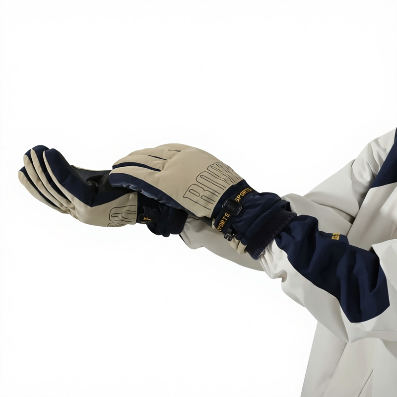 Ski Gloves Manufacturer - Outdoor Sport Double Thickening Cycling Riding Warm Waterproof Winter