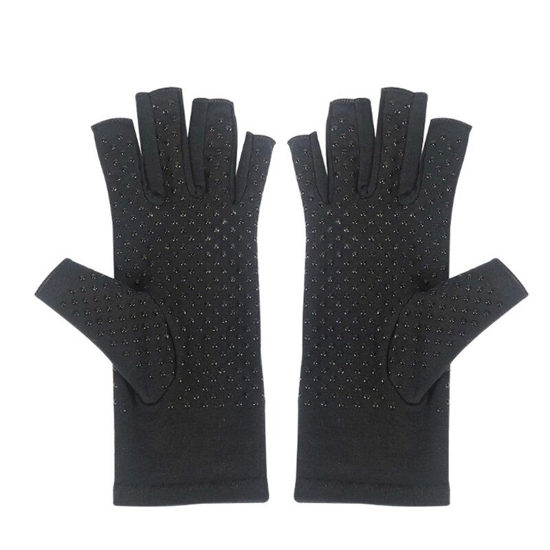 Arthritis Compression Gloves Manufacturer - Multifunctional Black Anti-Slip Breathable with Dot Glue