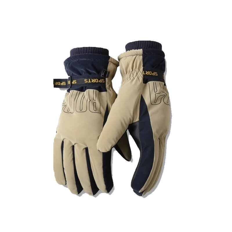 Ski Gloves Manufacturer - Outdoor Sport Snowboarding Winter Cycling Riding Warm Windproof Waterproof Polyester Full Finger Unisex