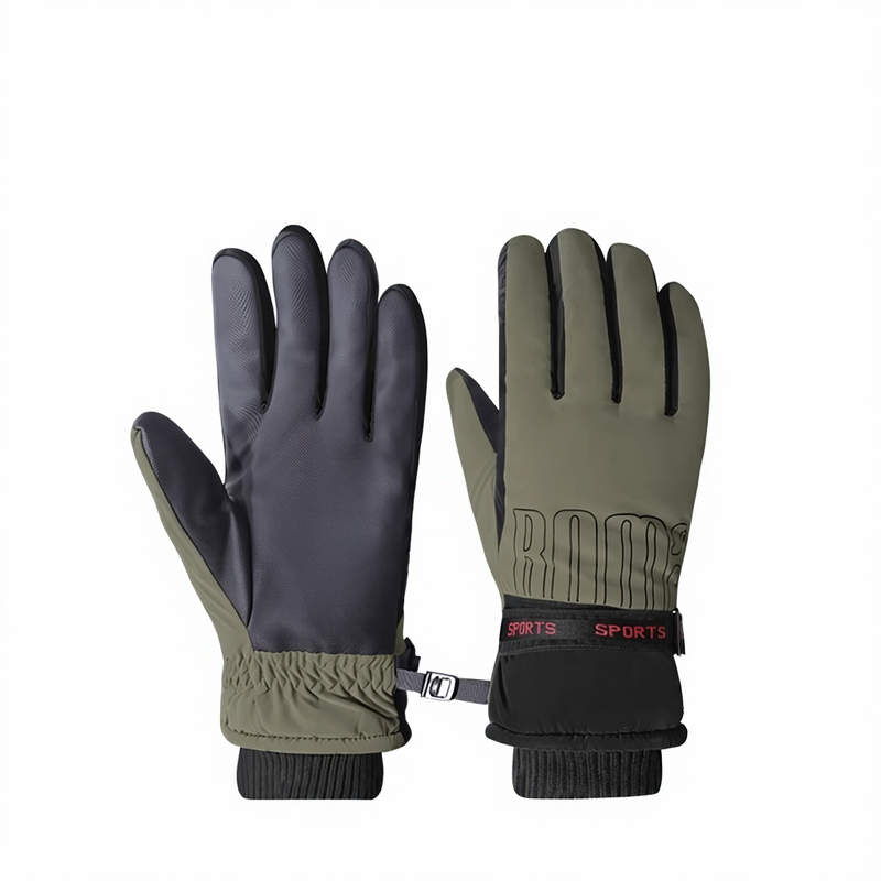Ski Gloves Manufacturer - Outdoor Sport Double Thickening Cycling Riding Warm Waterproof Winter