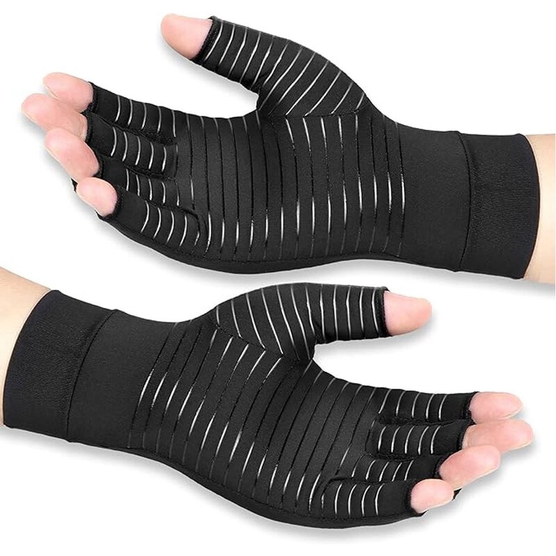 Copper Arthritis Compression Gloves Manufacturer - for Hand Pain Relief Outdoor Sports Cycling Fitness Weightlifting