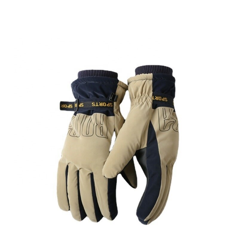 Ski Gloves Manufacturer - Outdoor Sport Double Thickening Cycling Riding Warm Waterproof Winter