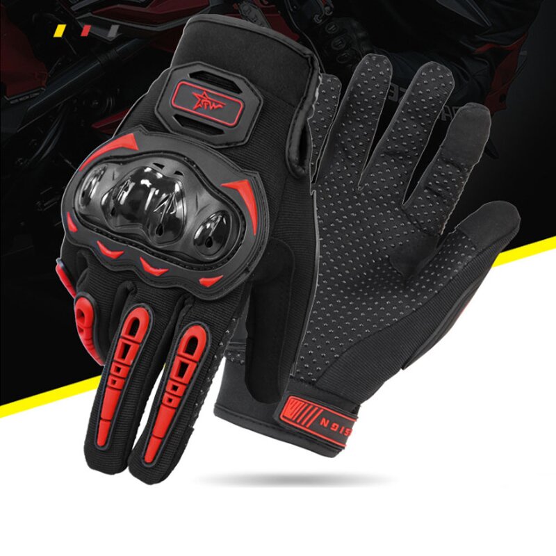 Racing Motorcycle Gloves Manufacturer - Outdoor Full Finger Breathable Windproof Anti-Slip Impact Protection Waterproof