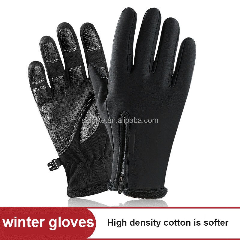 Cycling Gloves Manufacturer - Sport Winter Breathable Spandex Windproof Anti-Slip