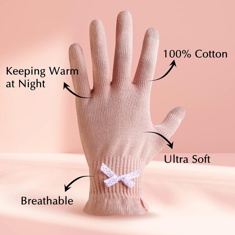 Safety Gloves - Pink Moisturizing UV Protection Touchscreen Anti-Impact