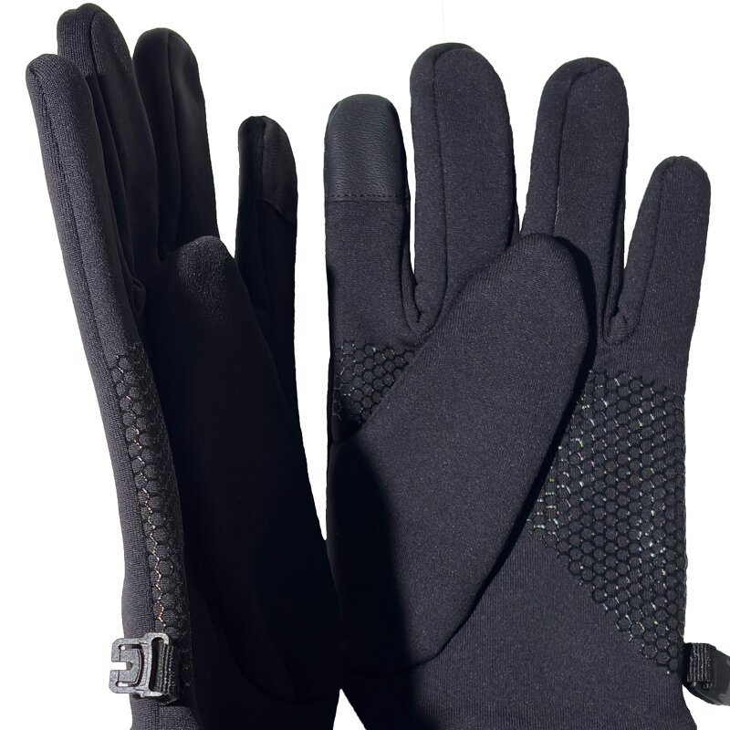Cycling Gloves - Winter Heattech Non-Slip Windproof Honeycomb Touch Screen