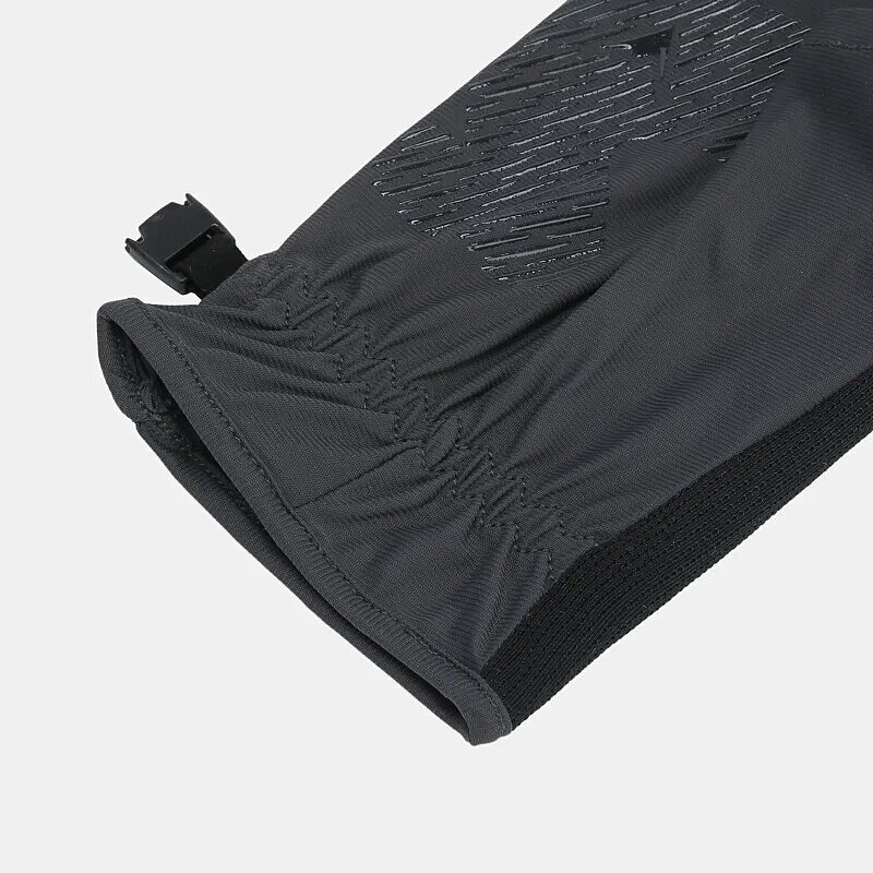 Riding Gloves - Dark Grey Two-Finger Touch Technology for Year-Round