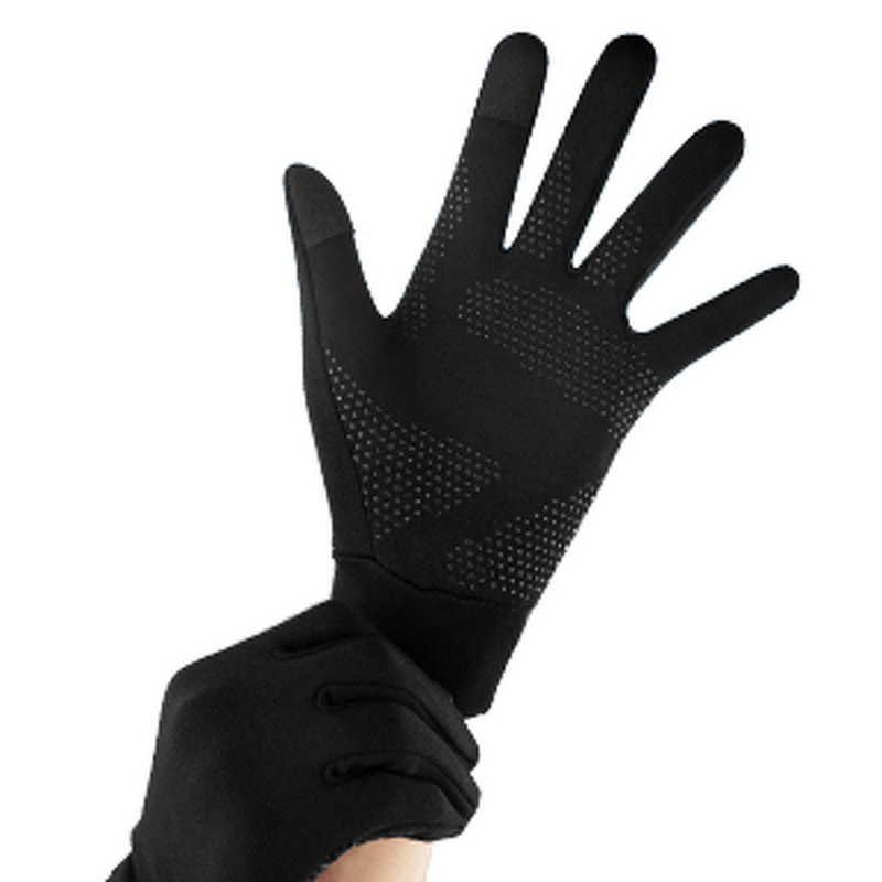 Sports Cycling Gloves - Full-Finger Fleece Warmth Anti-Slip for Winter