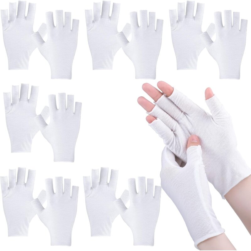 UV Guard Gloves - Anti-Slip Silicone Breathable Linen for Outdoor Adventures