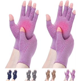 Cycling Gloves - Half-Finger Compression Breathable Anti-Slip for Arthritis