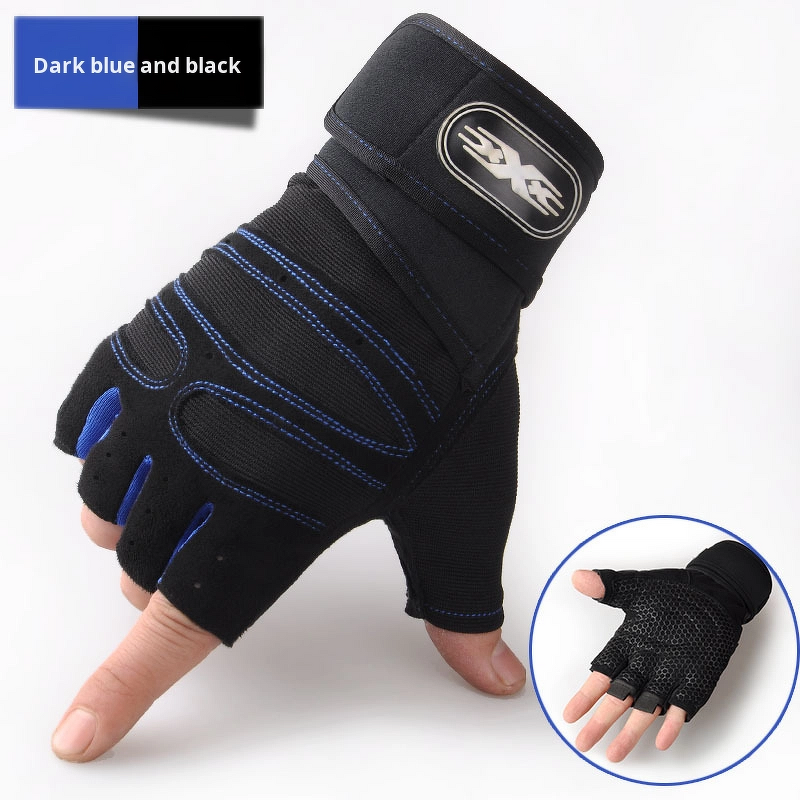 Weightlifting Gloves - Unisex Half-Finger Neoprene Lightweight Non-Slip