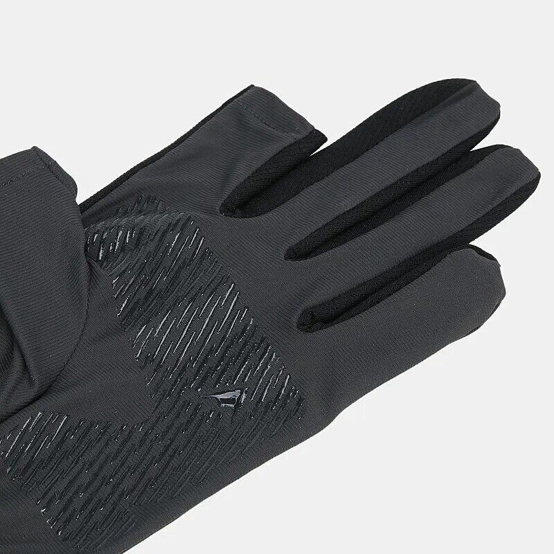 Riding Gloves - Dark Grey Two-Finger Touch Technology for Year-Round
