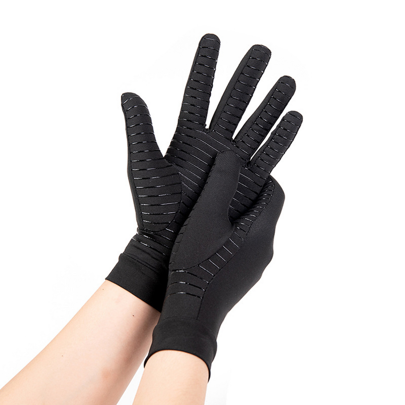 Copper Compression Gloves - Touch Screen Sports Fitness Anti-Slip for Winter