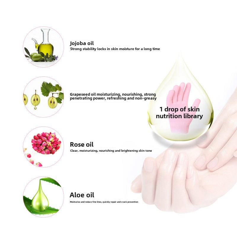 Cotton Gauze Gel Gloves - Anti-Cut Anti-Impact Thickened Multi-Color