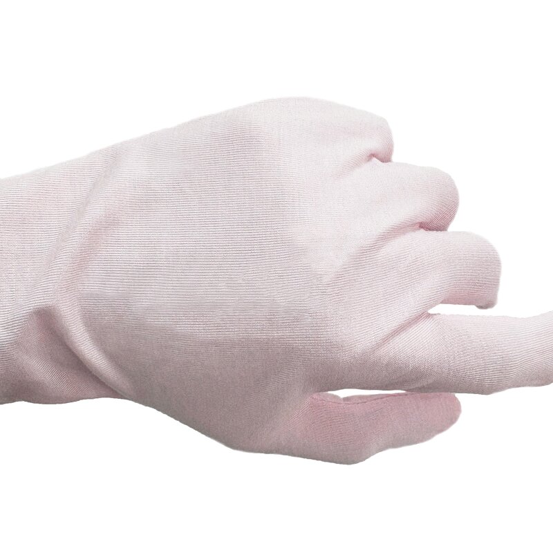 Safety Gloves - Silk Bamboo Fiber Moisturizing for Dry Skin Hand Protection