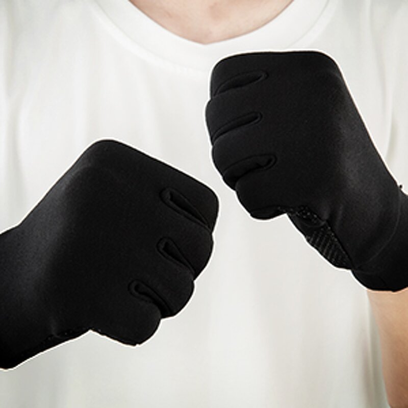 Sports Cycling Gloves - Full-Finger Fleece Warmth Anti-Slip for Winter