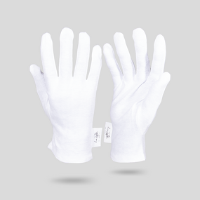 Cotton Gloves - Full-Finger for Driving and Work Cycling Fishing Gym