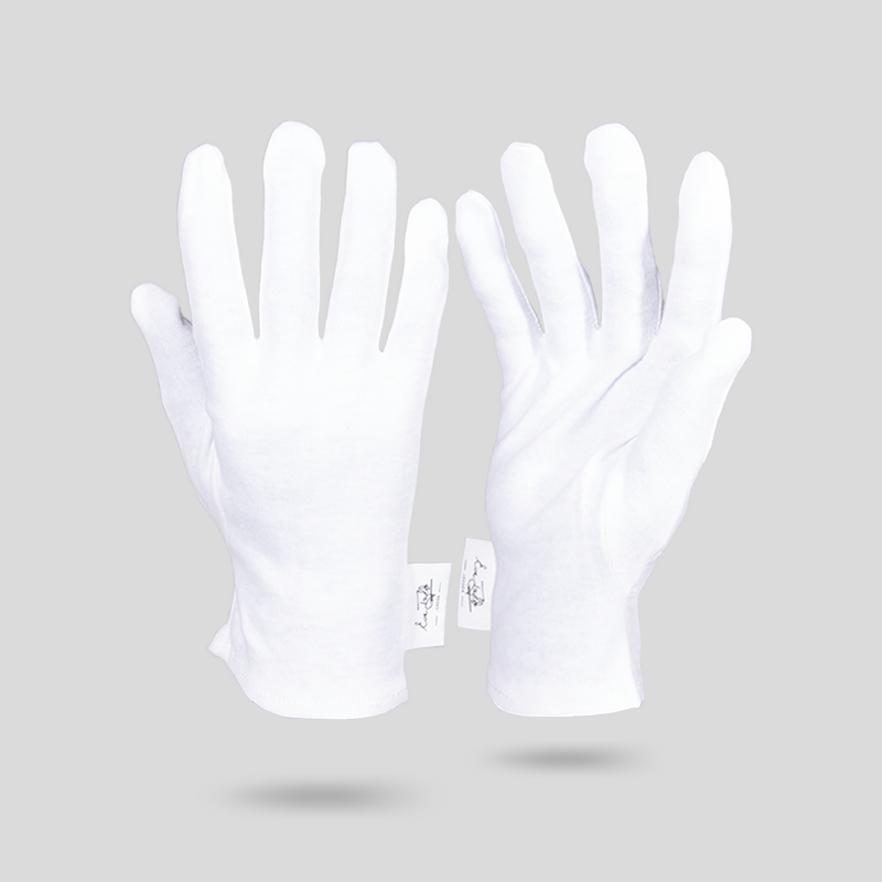 Cotton Gloves - Full-Finger for Driving and Work Cycling Fishing Gym