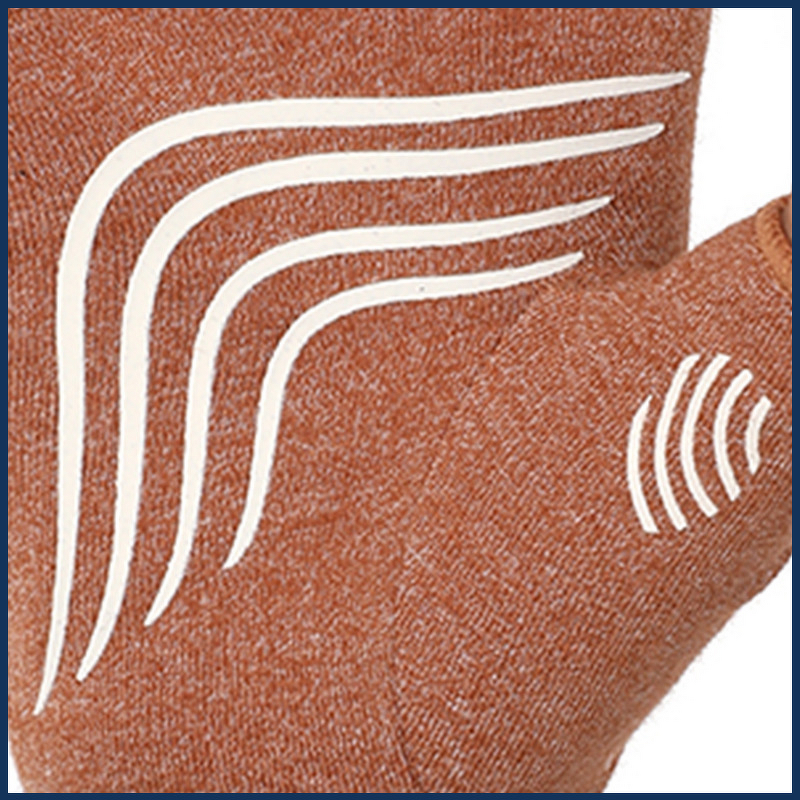 Cycling Gloves - Half-Finger Compression Strap Non-Slip for Sports Training