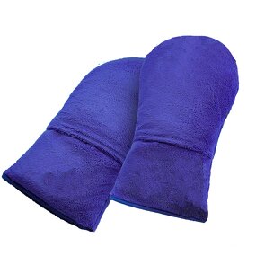 Wool Gloves - Natural Aromatherapy Microwave-Safe Flax Seeds for Moist Heat