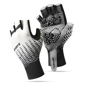 Men's Cycling Gloves - Half-Finger Non-Slip Sun Protection for Outdoor Sports
