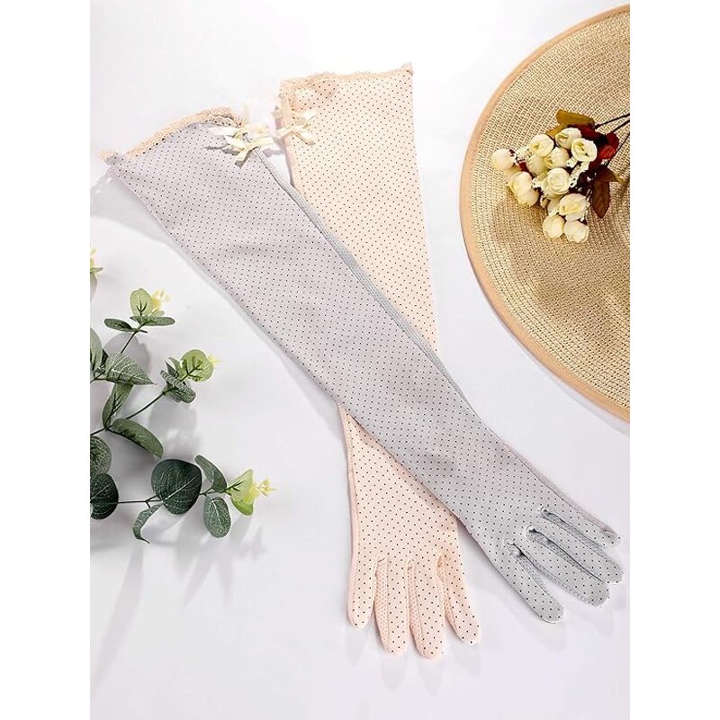 Driving Gloves - Women's Summer UV Protection Touchscreen Anti-Slip Safety