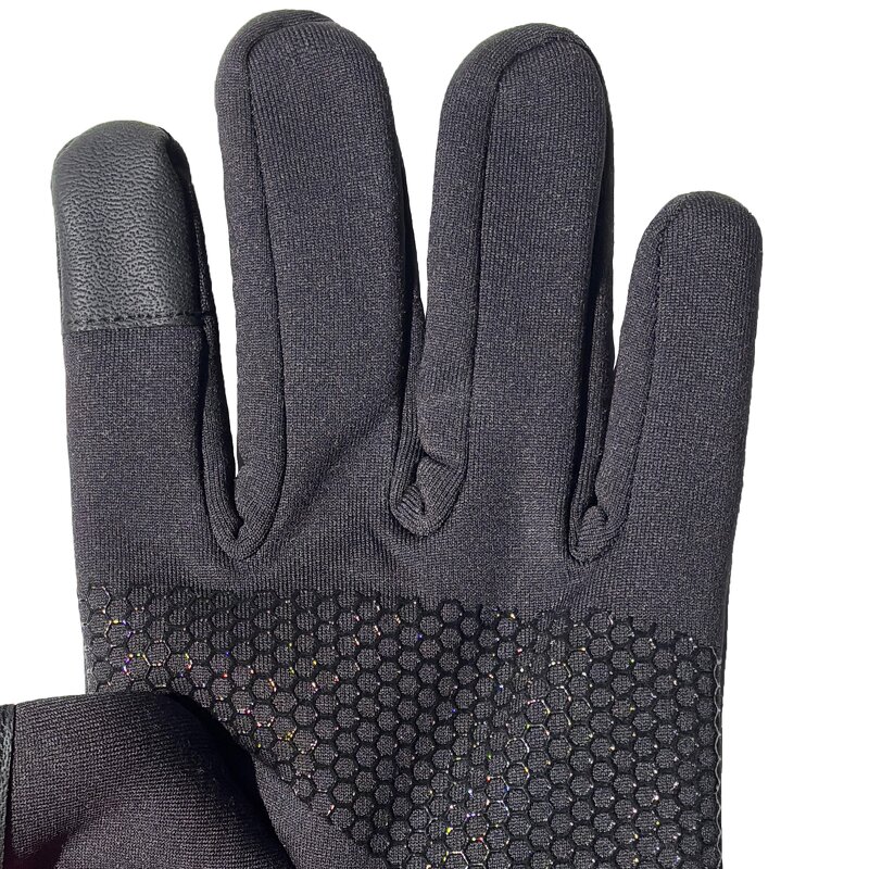 Cycling Gloves - Winter Heattech Non-Slip Windproof Honeycomb Touch Screen