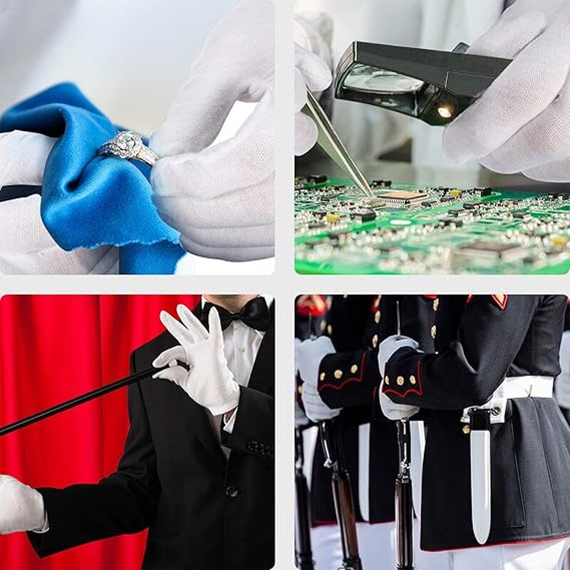 Tactical Gloves - Full Finger Ceremonial for Parades Gym Outdoor & Fishing