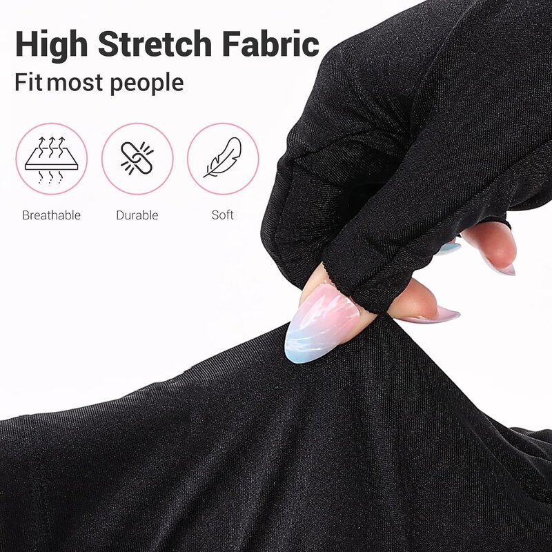 Nail Gloves - Collagen-Infused Anti-Aging UV Protection for Salon Use