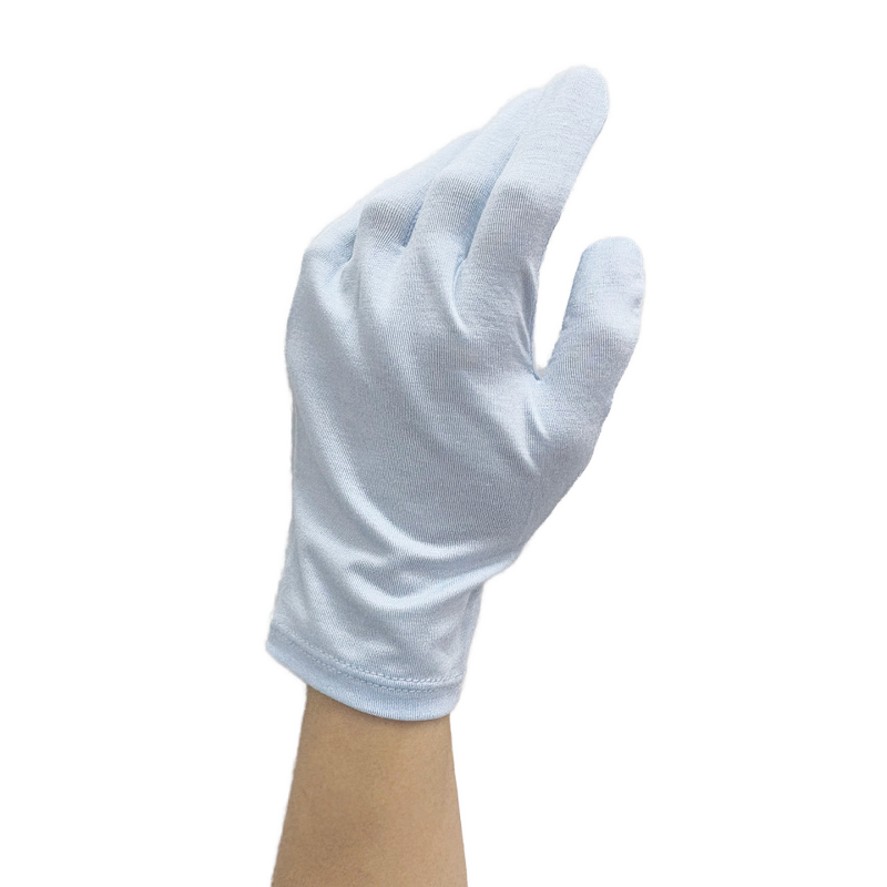 Safety Gloves - Silk Bamboo Fiber Moisturizing for Dry Skin Hand Protection