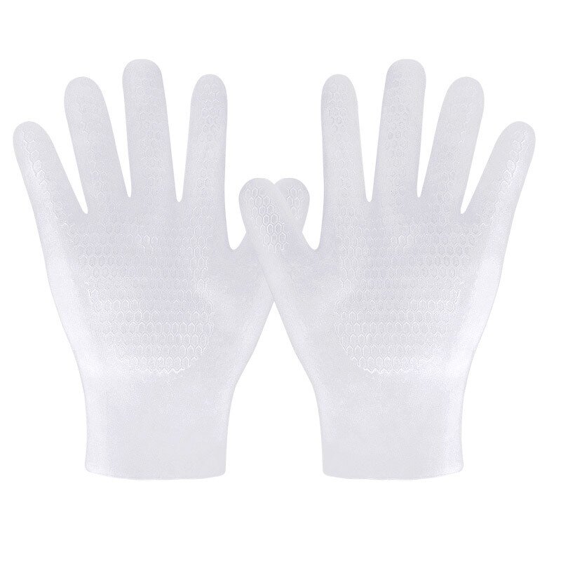 SEBS Gloves - Three-Color Elastic Silicone Gel Anti-Slip Anti-Impact