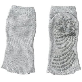 Ankle Socks - Black Spandex Toeless for Nail & Yoga Ankle Support