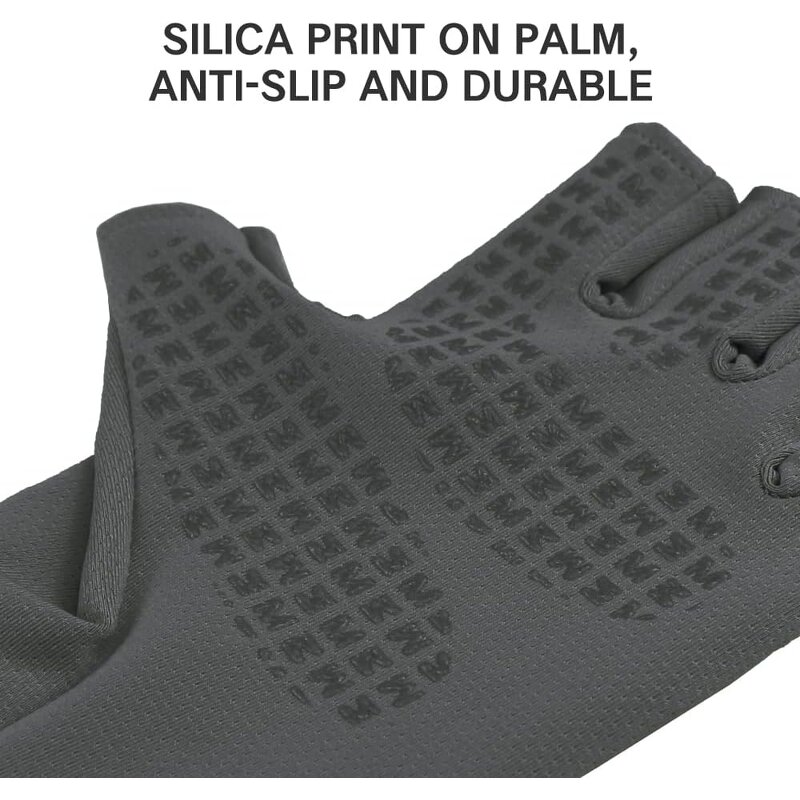 Summer Sun Gloves - Unisex UPF 50+ Fingerless for Outdoor Activities