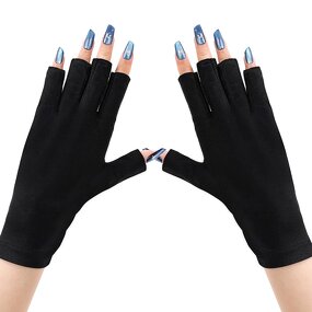 Nail Gloves - Collagen-Infused Anti-Aging UV Protection for Salon Use
