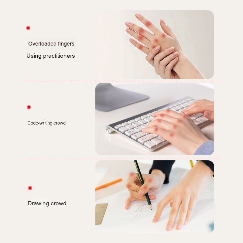 Wrist Support Glove - Half-Finger Compression for Carpal Tunnel Syndrome