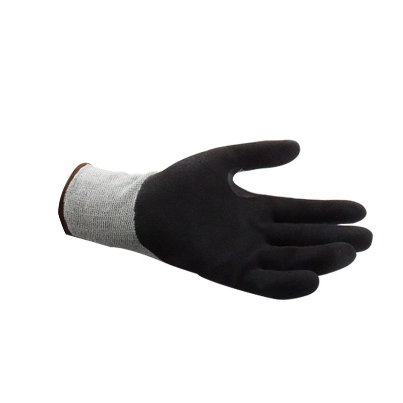 Cut-Resistant Gloves - Level 5 Nitrile Tiger Mouth Floral for Gardening