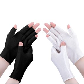 UV Guard Gloves - Anti-Slip Silicone Breathable Linen for Outdoor Adventures