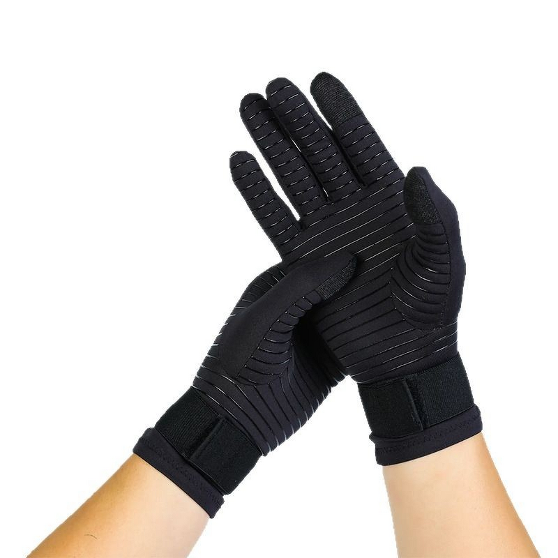 Men's Cycling Gloves - Winter Full-Finger Spandex Non-Slip Copper Fiber