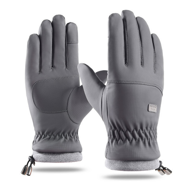 Riding Gloves - Men's Windproof Waterproof Fleece Lining Touchscreen